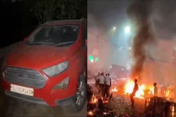 दिल्ली ब्लास्ट : पुलिस को लाल रंग की जिस फोर्ड इकोस्पोर्ट कार की तलाश थी, वह हरियाणा के गांव से बरामद हुई