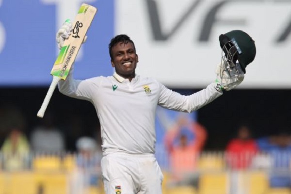 गुवाहाटी टेस्ट : मुथुसामी ने ठोका पहला सैकड़ा, वेरिन व यान्सेन संग ठोस भागीदारियों से दक्षिण अफ्रीका को सुरक्षित किया