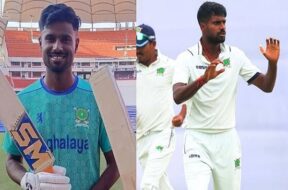 मेघालय के क्रिकेटर आकाश चौधरी