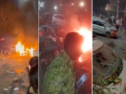 लाल किला के पास विस्फोट में कई मौतें