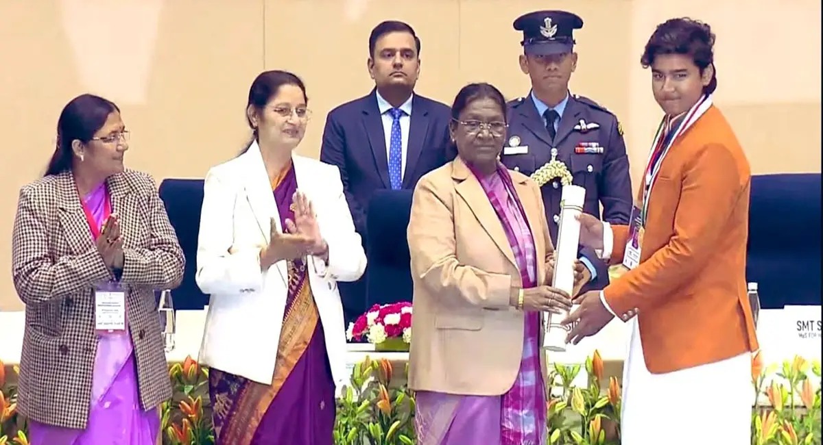 प्रधानमंत्री राष्ट्रीय बाल पुरस्कार : क्रिकेटर वैभव सूर्यवंशी समेत 20 बच्चों को मिला बाल पुरस्कार, राष्ट्रपति द्रौपदी मुर्मू ने किया सम्मानित
