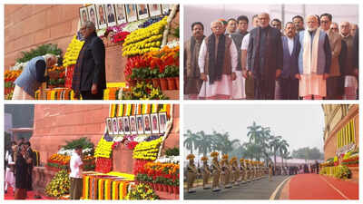 संसद हमले की 24वीं बरसी आज : प्रधानमंत्री मोदी-राहुल गाँधी ​और अमित शाह समेत कई नेताओं ने शहीदों को दी श्रद्धांजलि