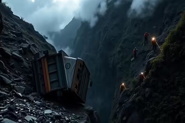 अरुणाचल प्रदेश में हादसा : अंजॉ जिले में खाई में गिरी ट्रक, तिनसुकिया के 14 लोगों की मौत, 7 अन्य लापता