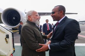 इथियोपिया पहुंचे पीएम मोदी