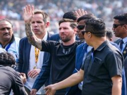 कोलकाता में मेसी