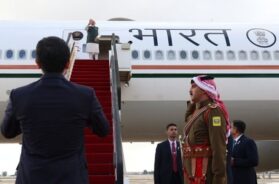 पीएम मोदी जॉर्डन से इथियोपिया रवाना