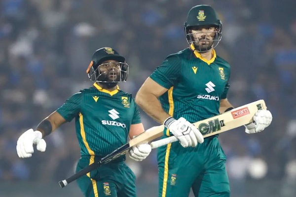 रायपुर वनडे : कोहली व ऋतुराज पर भारी पड़े मार्करम, दक्षिण अफ्रीका ने रोमांचक जीत से सीरीज में बराबरी की