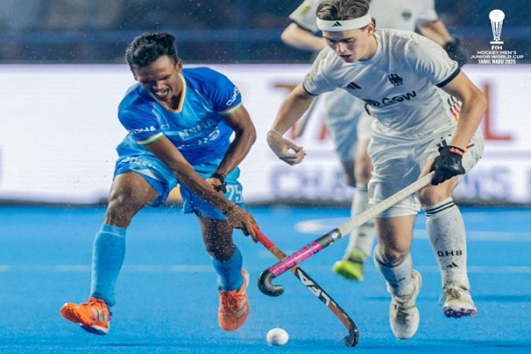 FIH हॉकी जूनियर पुरुष विश्व कप : मेजबान भारत की चुनौती सेमीफाइनल में टूटी, चैम्पियन जर्मनी ने 5-1 से धराशायी किया