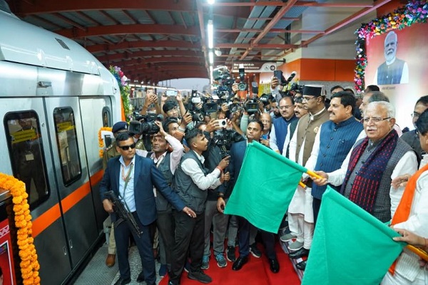 केंद्रीय मंत्री मनोहर लाल खट्टर बोले – भारत जल्द ही मेट्रो नेटवर्क की लंबाई के मामले में अमेरिका को पीछे छोड़ देगा