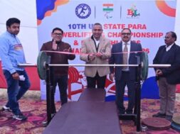 यूपी पैरा पावरलिफ्टिंग का उद्घाटन