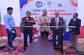 यूपी पैरा पावरलिफ्टिंग का उद्घाटन