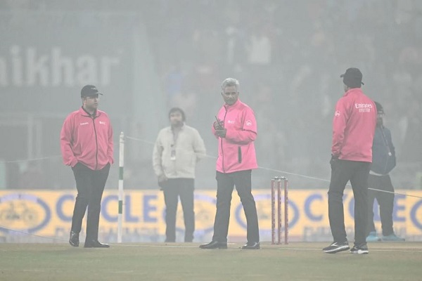 दक्षिण अफ्रीका के खिलाफ चौथा टी20 मैच रद, लखनऊ में घने कोहरे के कारण टॉस तक नहीं हो सका