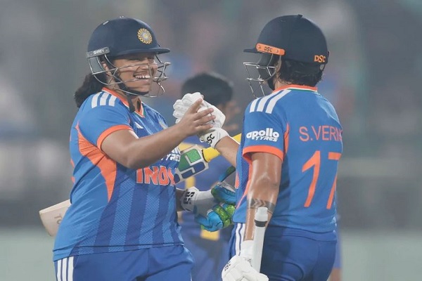 टी20 सीरीज : भारतीय महिलाओं की एक और आसान जीत, दूसरे मैच में श्रीलंका 7 विकेट से पस्त