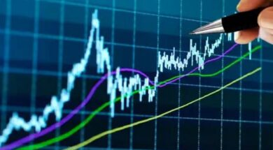 शेयर बाजार में बढ़त