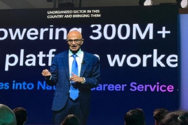 माइक्रोसॉफ्ट के CEO सत्या नडेला बोले – भारत 2030 तक दुनिया का सबसे बड़ा डेवलपर समुदाय बनने की राह पर अग्रसर