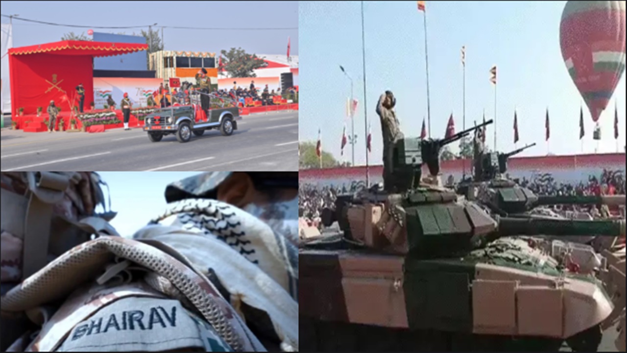 Indian Army Day: जयपुर में सेना दिवस पर शौर्य का महाकुंभ! सेनाध्यक्ष उपेंद्र द्विवेदी ने जवानों को किया सम्मानित