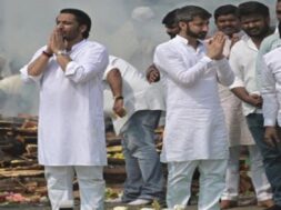 अजित पवार की अस्थियां विसर्जित