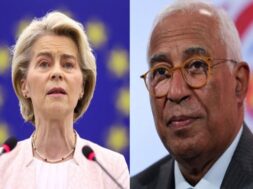 उर्सुला वॉन डेर लेयेन व एंटोनियो कोस्टा