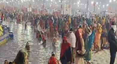 गंगा सागर में आस्था की डुबकी