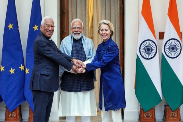 भारत व EU के बीच ऐतिहासिक FTA का एलान, पीएम मोदी बोले- यह साझा समृद्धि का नया ब्लूप्रिंट