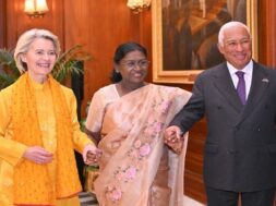 यूरोपीय नेताओं के साथ राष्ट्रपति मुर्मु