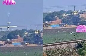 वायु सेना का हल्का विमान क्रैश