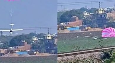 वायु सेना का हल्का विमान क्रैश