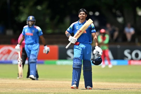 ICC अंडर-19 विश्व कप : भारत की बड़ी जीत में विहान का शतक, सुपर सिक्स मैच में जिम्बाब्वे 204 रनों से पस्त