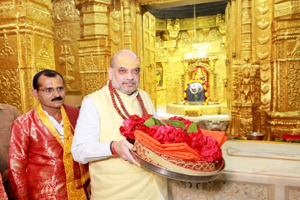 सोमनाथ मंदिर हमारी सभ्यतागत अमरता और कभी न हारने की दृढ़ इच्छाशक्ति का प्रतीक : गृह मंत्री अमित शाह