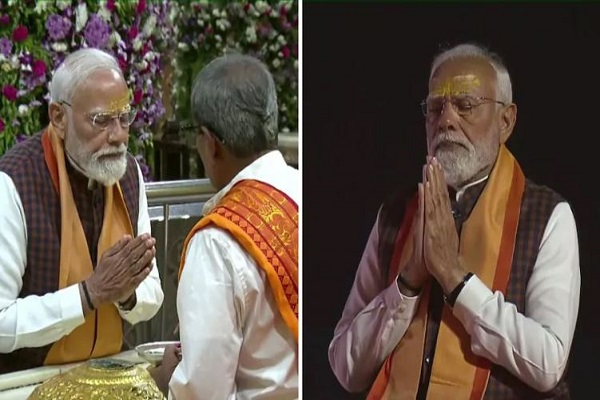 सोमनाथ स्वाभिमान पर्व में शामिल हुए पीएम मोदी, ज्योतिर्लिंग के दर्शन के बाद ओंकार मंत्र का किया जाप