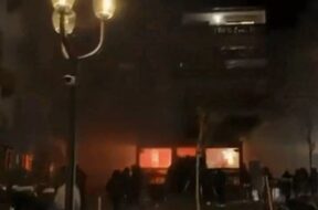 स्विस रिजॉर्ट में आग