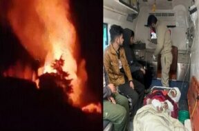 हिमाचल के सिरमौर में आग