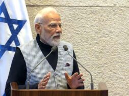 इजराइली संसद में पीएम मोदी