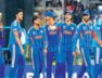 जीत के बाद भारतीय टीम