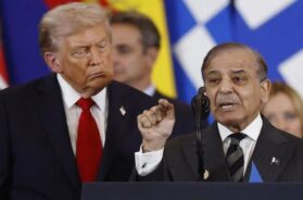 ट्रंप व शहबाज शरीफ