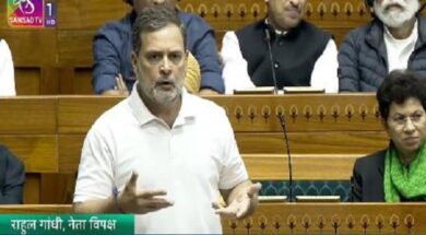 बजट पर चर्चा के दौरान राहुल गांधी