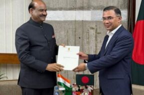 बिरला ने तारिक को सौंपा पीएम का पत्र