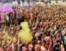 Holi in Mathura
