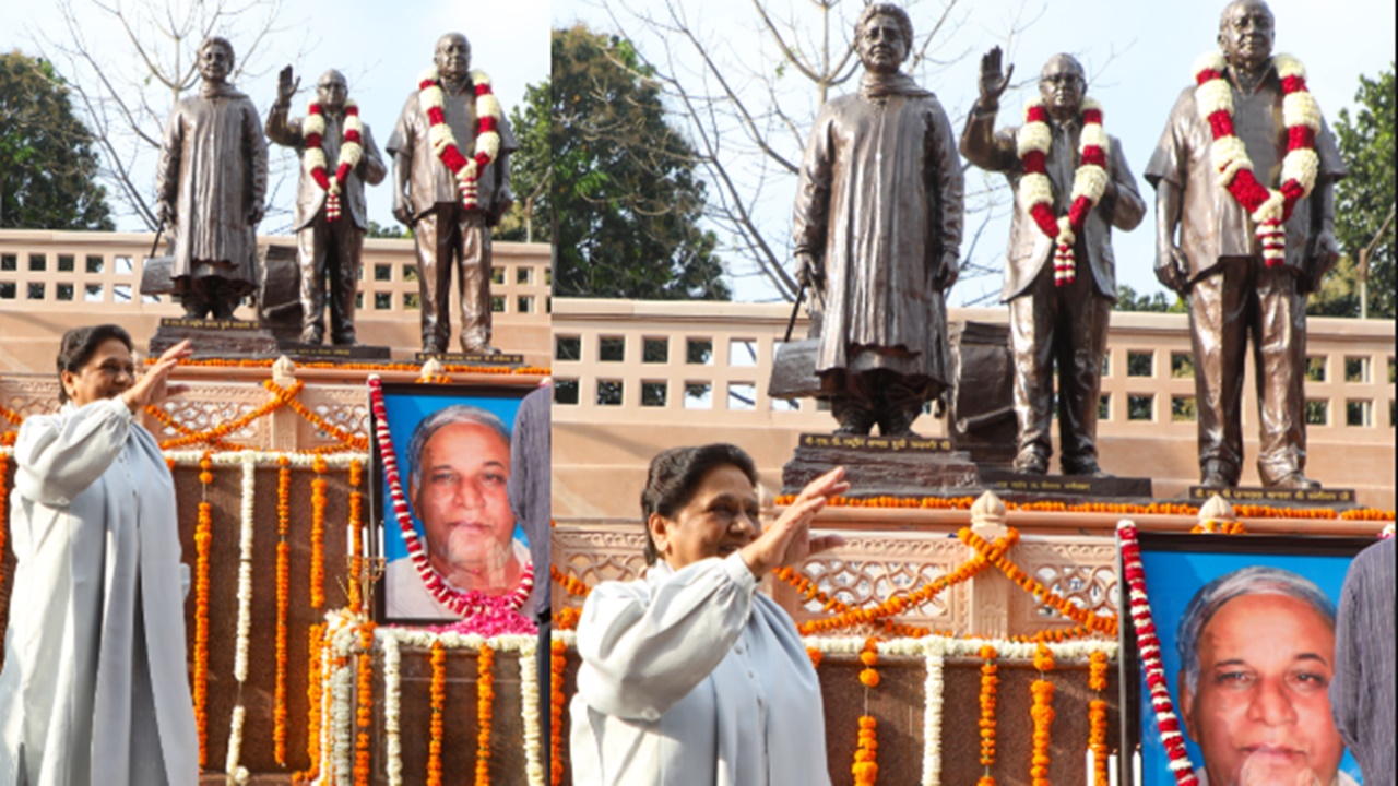 कांशीराम जयंती : मायावती ने अर्पित किया श्रद्धासुमन, कहा- सिर्फ बसपा ही कर सकती है बहुजन समाज के उत्थान के लिए काम