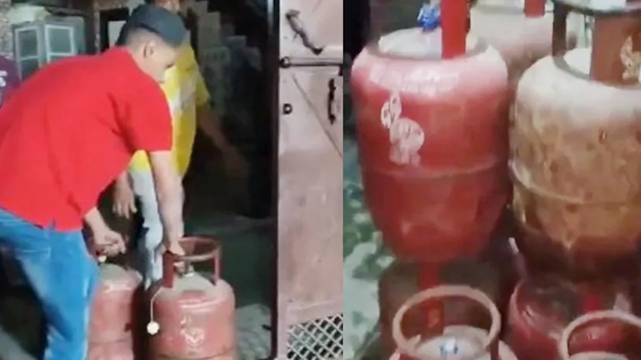 LPG crisis : यूपी के हापुड़ में अवैध गैस भंडारण पर प्रशासन ने कसा शिकंजा, घर से 32 सिलेंडर जब्त