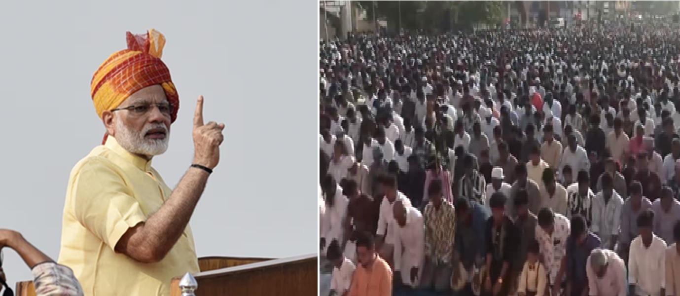 देशभर धूमधाम से मनाई जा रही ईद : पीएम मोदी ने देशवासियों को दी ईद-उल-फितर और नवरोज़ की बधाई