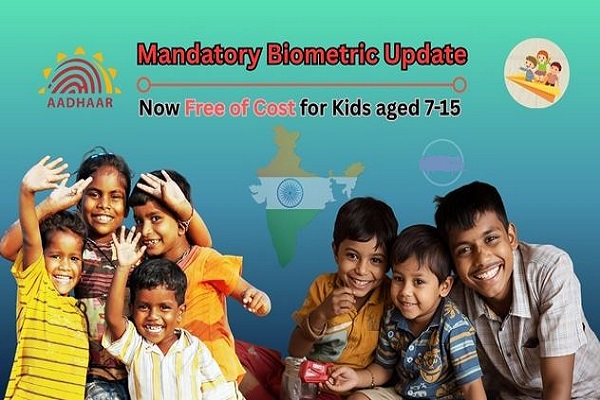 आधार में बायोमेट्रिक अपडेट के लिए UIDAI का विशेष अभियान, 1.2 करोड़ बच्चों को मिला लाभ