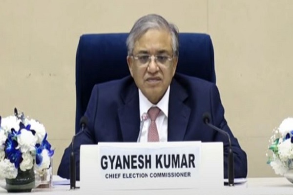 CEC ज्ञानेश कुमार बोले- SIR सबसे महत्वपूर्ण पहल, किसी भी मतदान केंद्र पर 1200 से अधिक मतदाता नहीं होंगे