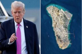 ट्रंप व खार्ग द्वीप