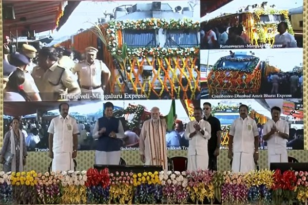 तमिलनाडु : पीएम मोदी ने तिरुचिरापल्ली में 5650 करोड़ रुपये की कई विकास परियोजनाओं की दी सौगात