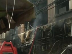 दिल्ली के पालम क्षेत्र में आग