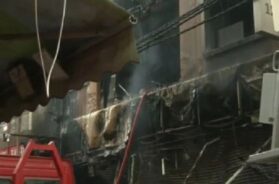 दिल्ली के पालम क्षेत्र में आग