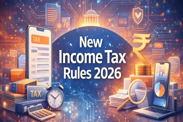 केंद्र सरकार ने जारी की आयकर नियम 2026 के लिए अधिसूचना, अब रिटर्न फाइल करना आसान