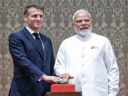 पीएम मोदी और इमैनुएल मैक्रों