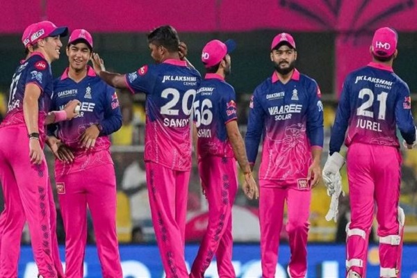 आईपीएल-19 : पहली बार दिखा गेंदबाजों का वर्चस्व, CSK 127 रनों पर बिखरा, राजस्थान रॉयल्स की बड़ी जीत